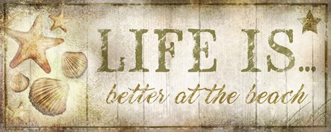 Framed Beach 1 Print