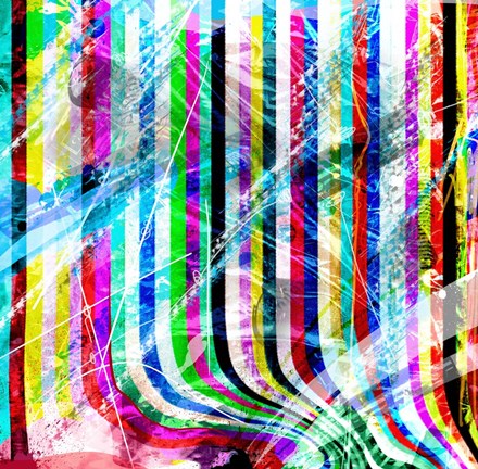 Framed Pop Curtain Print