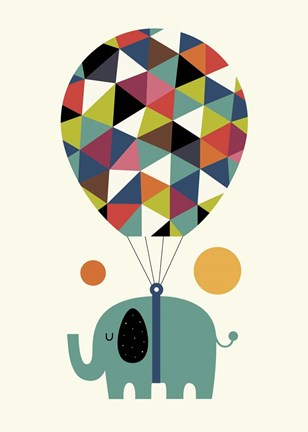 Framed Fly High And Dream Big Print