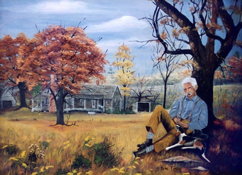 Framed Grandpa Print