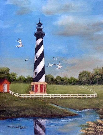 Framed Cape Hatteras Print