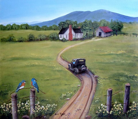 Framed Baker&#39;s Print