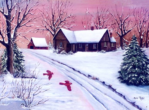 Framed Red Dawn Print