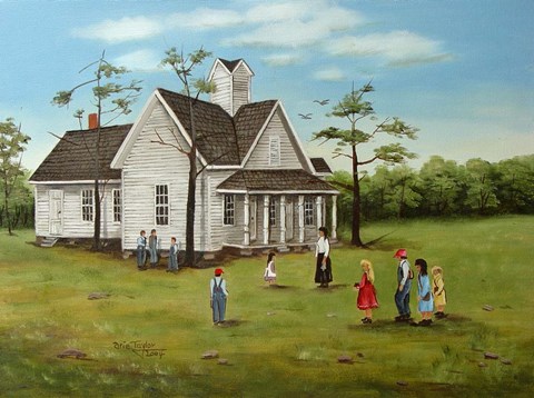 Framed Ridge Academy Print