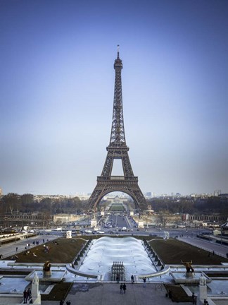 Framed Eiffel Day Print