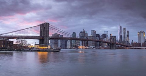 Framed Brooklyn Bridge Print