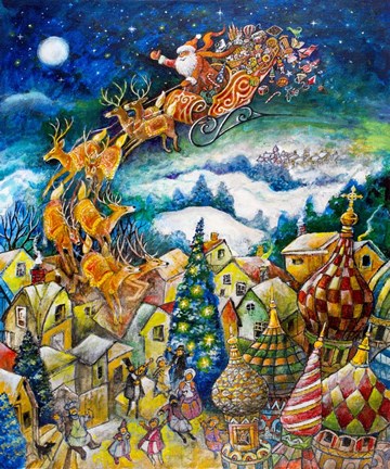 Framed St. Nicholas Print