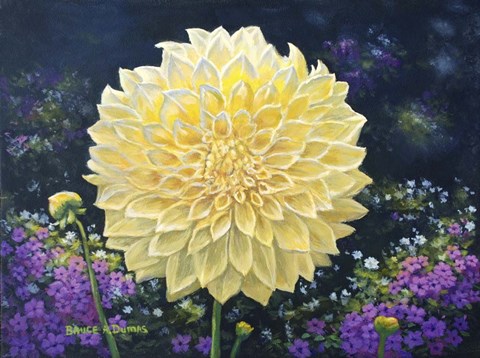 Framed Flower Power I Print