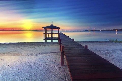 Framed Sunrise Dreaming Print