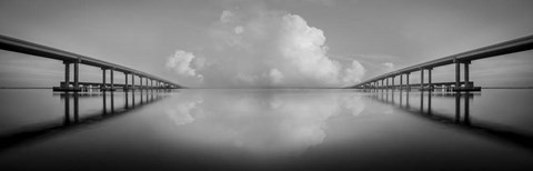 Framed Two Bridges Print