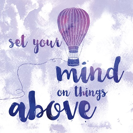 Framed Words of Faith I Print