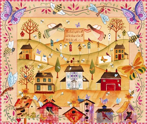 Framed Lord is Good to All Print