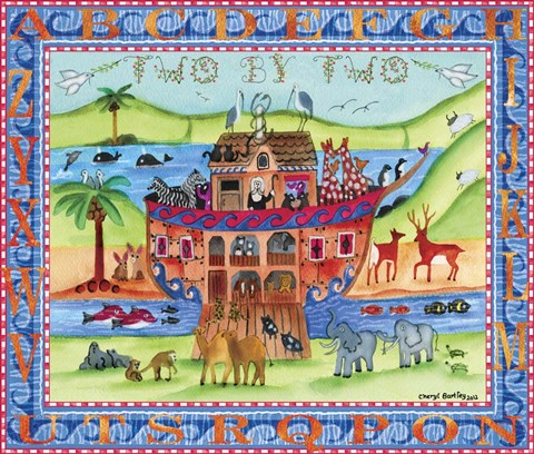 Framed Two by Two Print