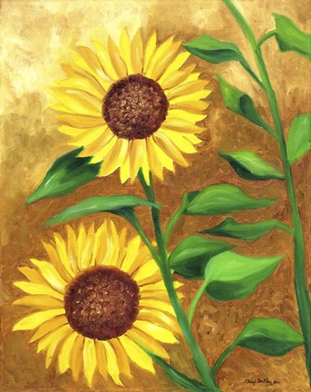 Framed Sunflower Print