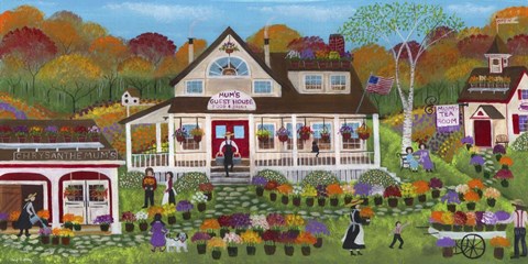 Framed Mum&#39;s Guest House Print