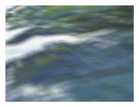 Framed Rain on Tide Print