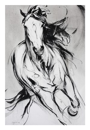 Framed Force Blanche 9 Print