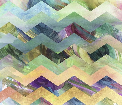 Framed Peacock Dress IV Print