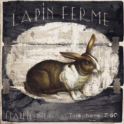 Framed Campagne I Print