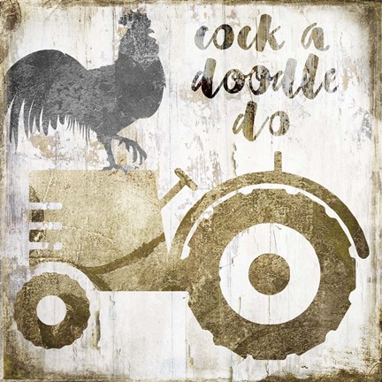 Framed Fresh-Dairy II Print