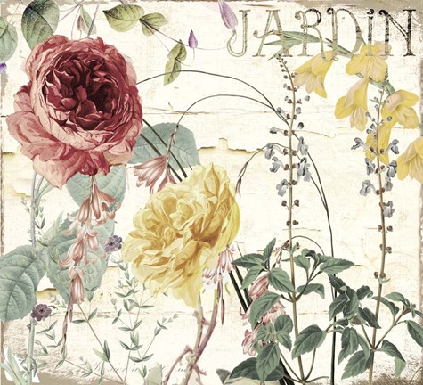 Framed Mirabelle I Print