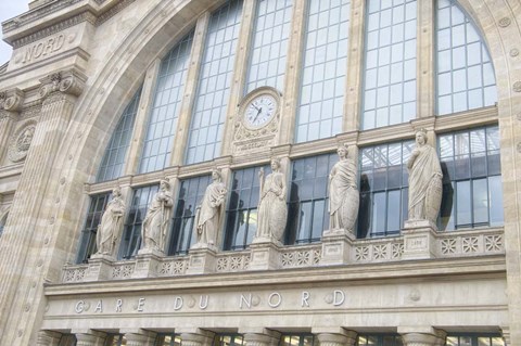 Framed Gare du Nord Station II Print