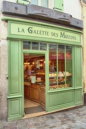 Framed La Galette de Moulins Print