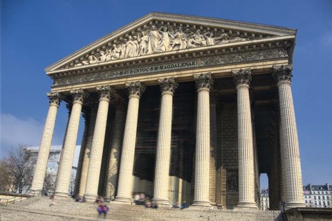 Framed La Madeleine II Print