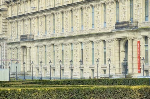 Framed Louvre Department Of Applied Arts Print