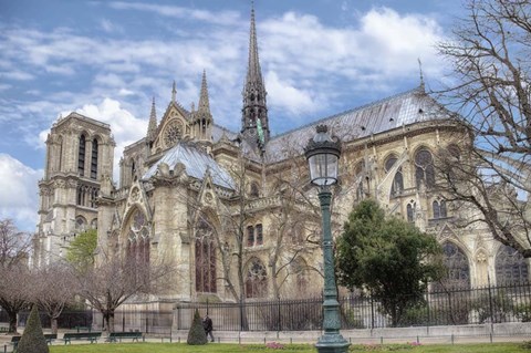Framed Notre Dame de Paris II Print