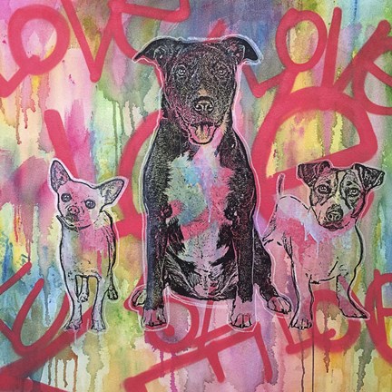 Framed Tres Amigos Print