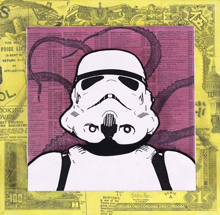 Framed Stormtrooper Print