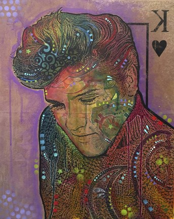 Framed Purple King Print