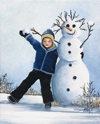 Framed Friends Print