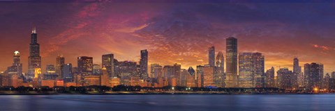 Framed Chicago Print