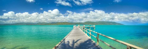 Framed Blue Waters Print