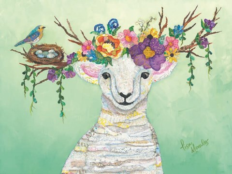 Framed Spring Lamb Print