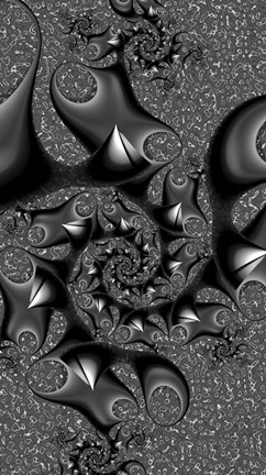 Framed Briar Patch Dark Print