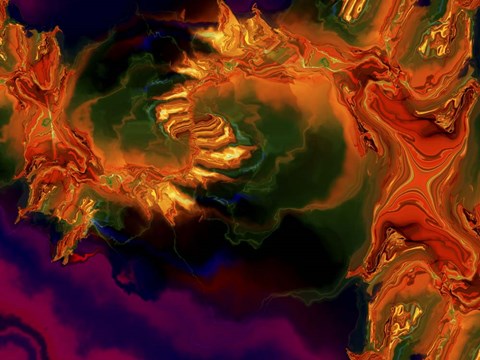 Framed Vesuvius Print