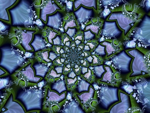 Framed Stained Glass Print