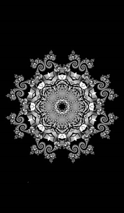 Framed Silver 4 Print