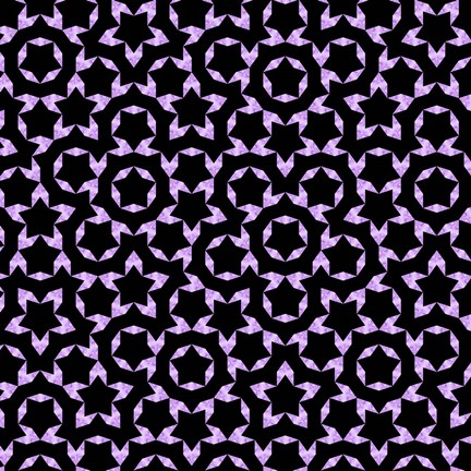 Framed Star Studded Print