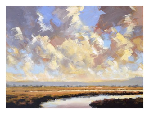 Framed Marsh 3 Print