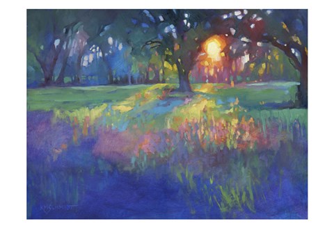 Framed Lingering Light Print