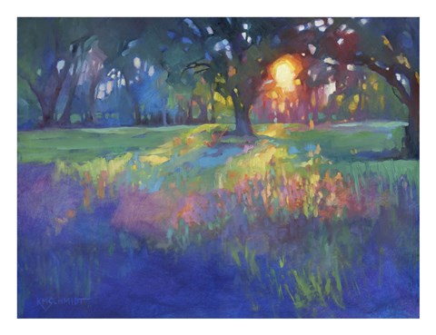 Framed Lingering Light Print