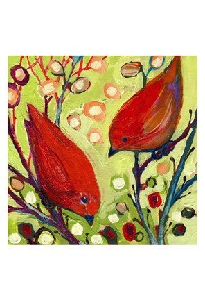 Framed Modern Bird II Print