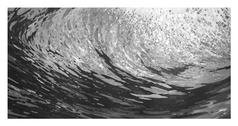 Framed Catching a Wave Print