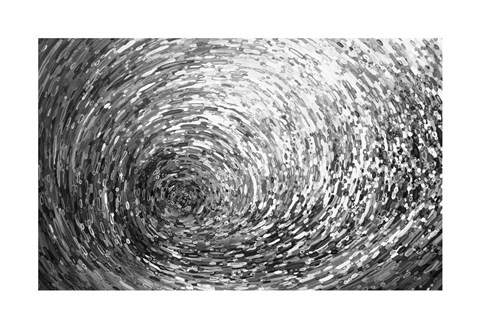 Framed Waves Rolling Print