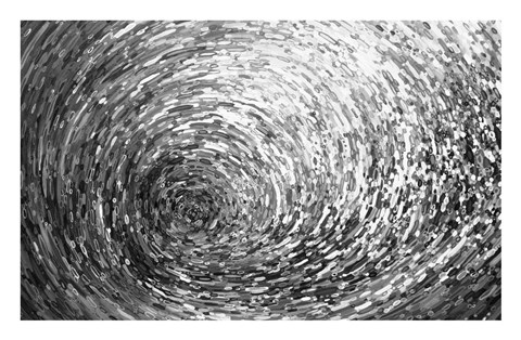 Framed Waves Rolling Print