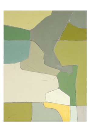 Framed Sea Ranch Color II Print